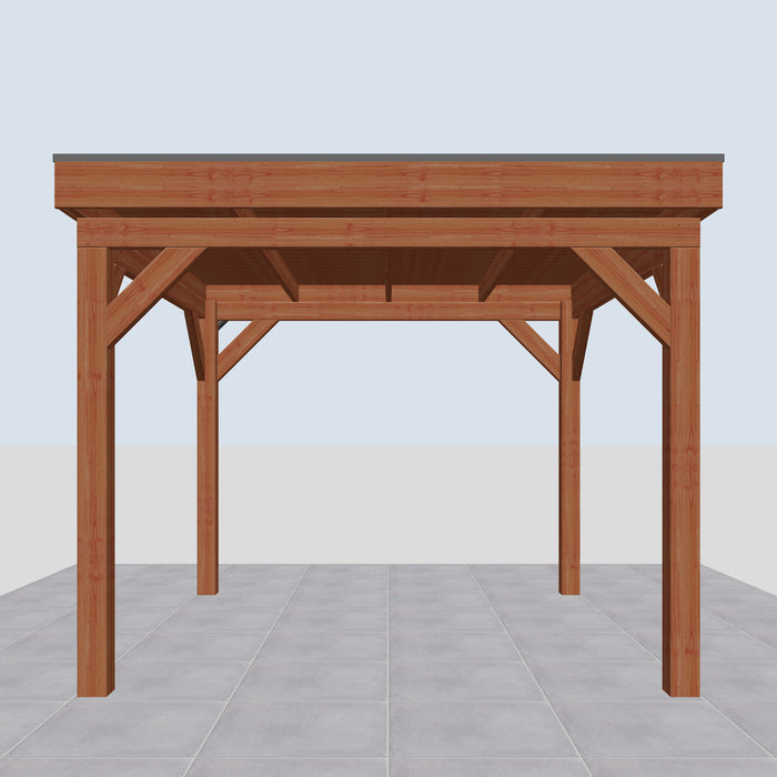 Douglas Overkapping Lano Classic - 315x335cm - vooraanzicht