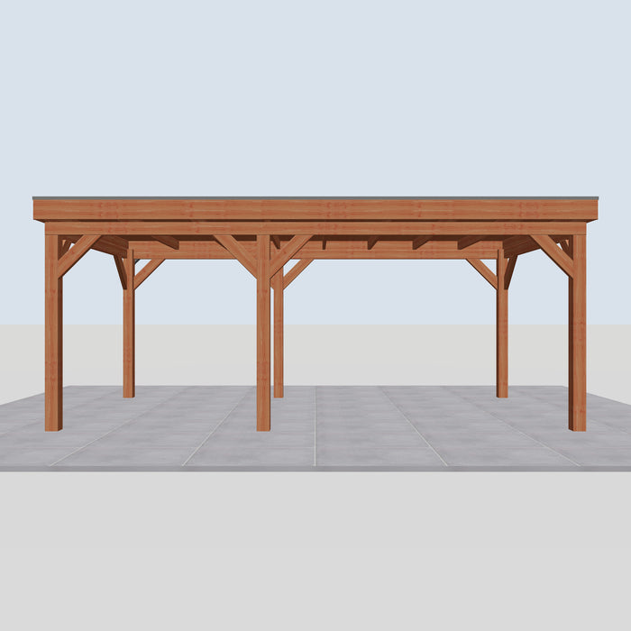 Douglas Overkapping Lermo Classic - 615x335cm - vooraanzicht