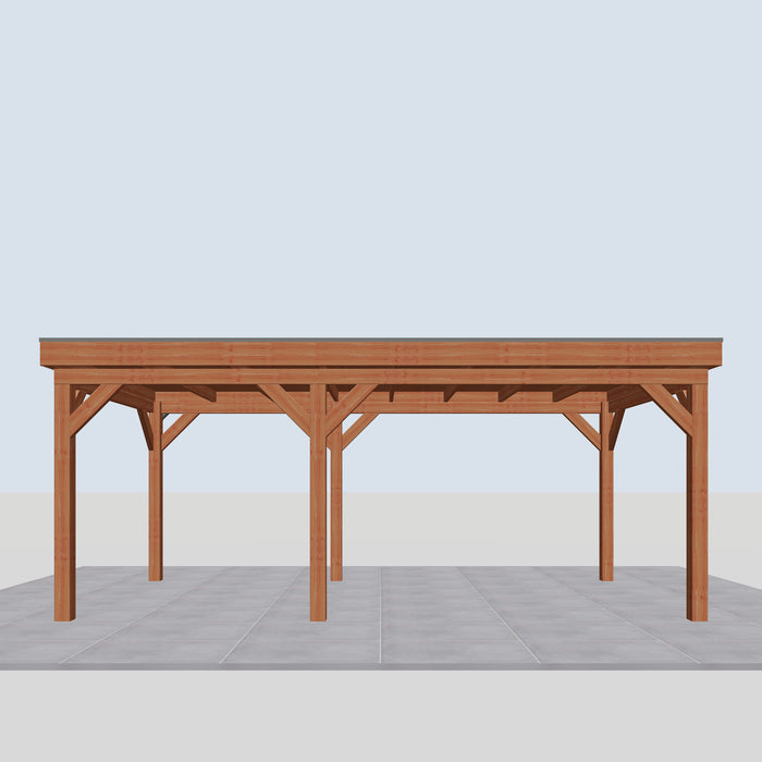 Douglas Overkapping Lermo Classic - 615x335cm - vooraanzicht