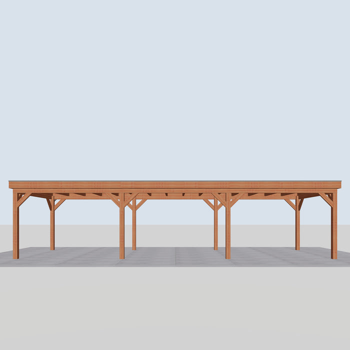 Douglas Overkapping Mila Classic - 1090x395cm - vooraanzicht