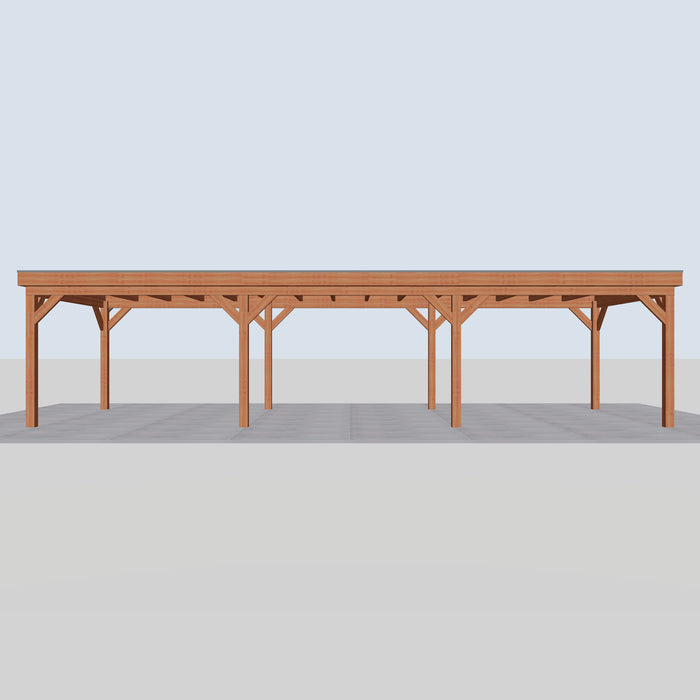 Douglas Overkapping Mila Classic - 1090x395cm - vooraanzicht