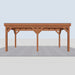 Douglas Overkapping Milano Classic - 605x335cm - vooraanzicht