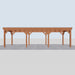 Douglas Overkapping Pasero Classic - 895x335cm - vooraanzicht