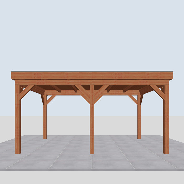 Douglas Overkapping Pietro Classic - 500x395cm - vooraanzicht