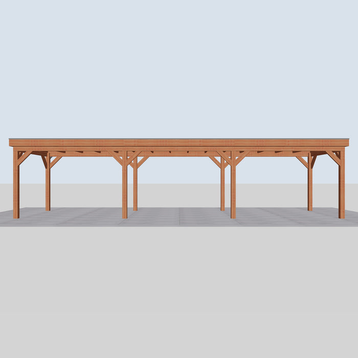 Douglas Overkapping Pisa Classic - 1090x335cm - vooraanzicht