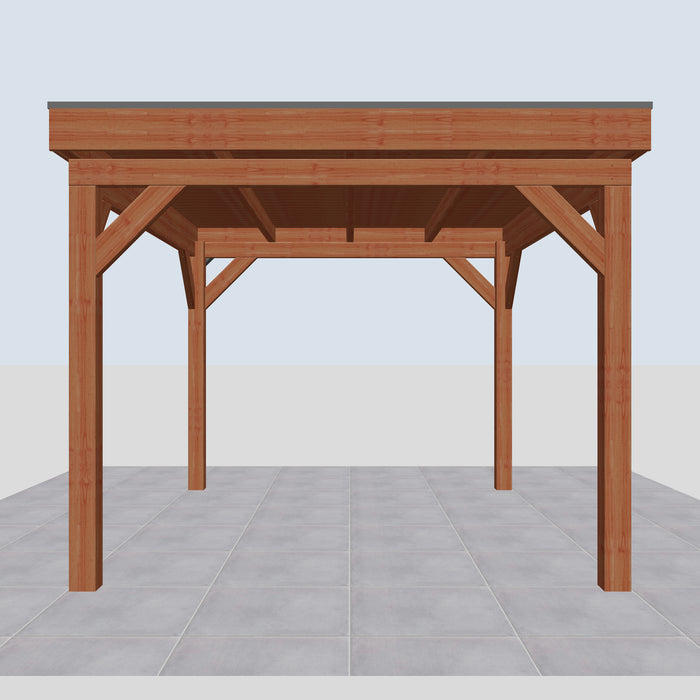 Douglas Overkapping Prato Classic - 315x395cm - vooraanzicht