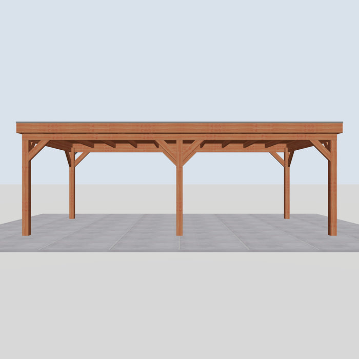 Douglas Overkapping Riva Classic - 735x395cm - vooraanzicht