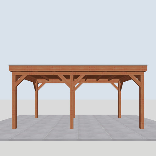 Douglas Overkapping Sann Classic - 550x395cm - vooraanzicht