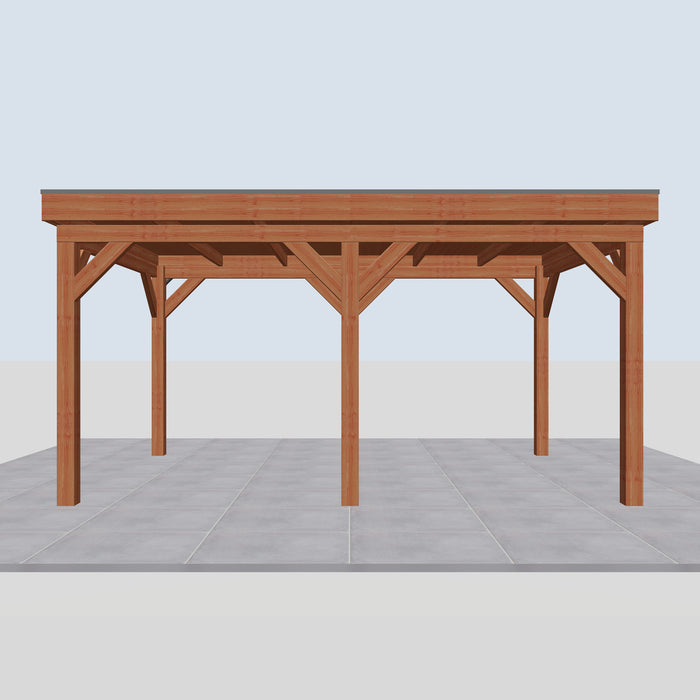 Douglas Overkapping Selva Classic - 500x335cm - vooraanzicht