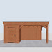 Douglas Overkapping Sorrento - 555x335cm - vooraanzicht