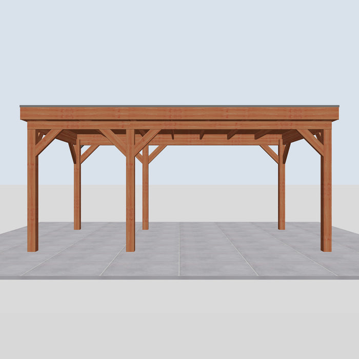 Douglas Overkapping Sorrento Classic - 555x335cm - vooraanzicht