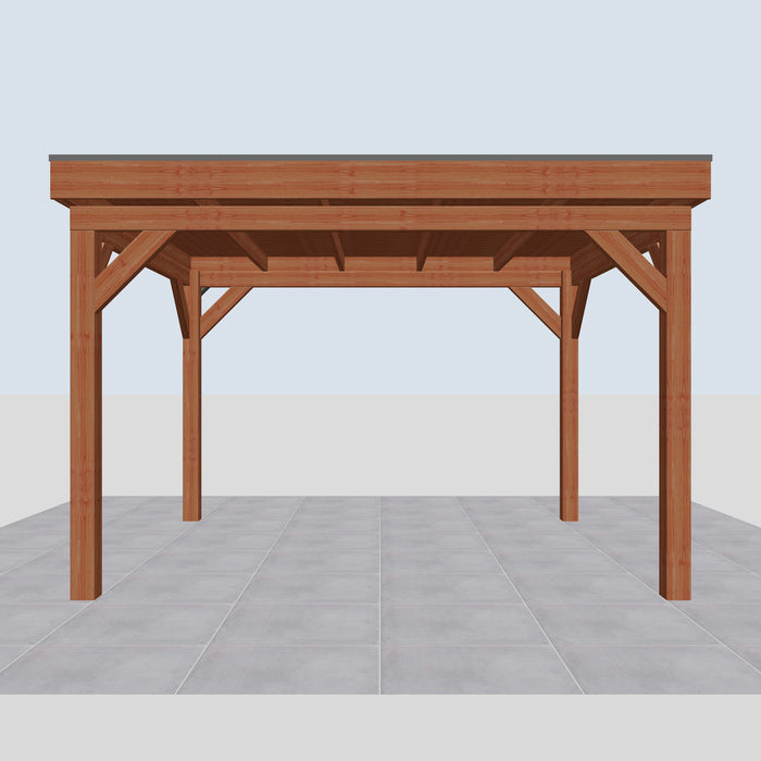 Douglas Overkapping Torino Classic - 380x335cm - vooraanzicht