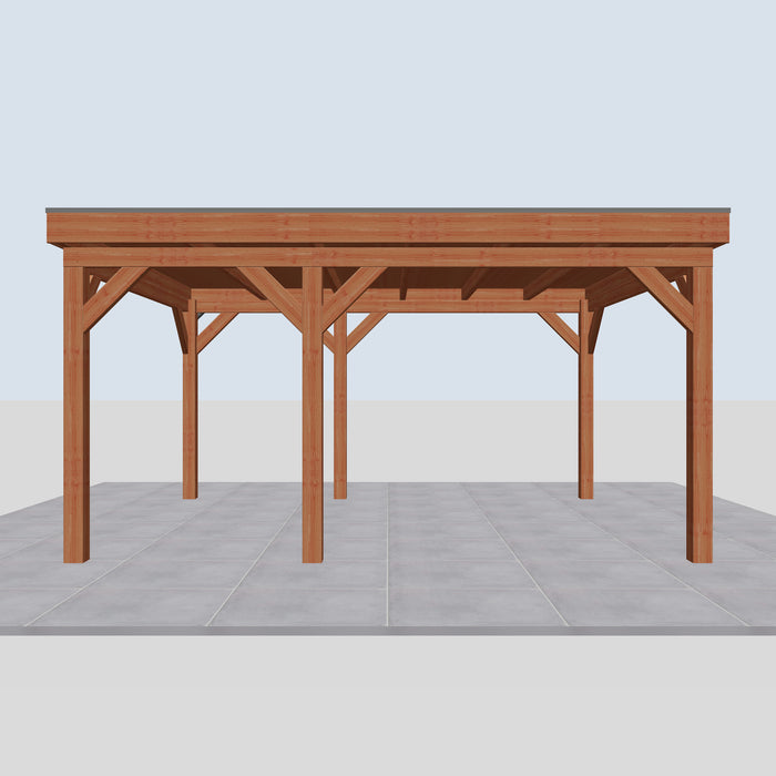 Douglas Overkapping Vada Classic - 490x395cm - vooraanzicht