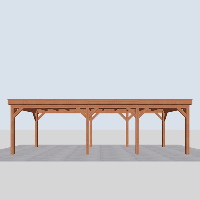 Douglas Overkapping Vico Classic - 855x395cm - vooraanzicht