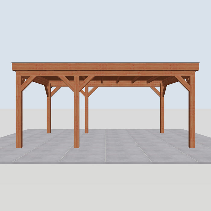 Douglas Overkapping Vittoria Classic - 555x395cm - vooraanzicht