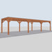 Douglas Overkapping Modern Classic - 1085x310cm - linkerzijaanzicht