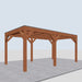 Douglas Overkapping Modern Classic - 545x310cm - linkerzijaanzicht