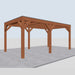 Douglas Overkapping Modern Classic - 545x310cm - linkerzijaanzicht
