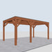 Douglas Overkapping Modern Classic - 555x310cm - linkerzijaanzicht