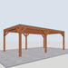 Douglas Overkapping Modern Classic - 665x375cm - linkerzijaanzicht