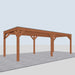 Douglas Overkapping Modern Classic - 730x310cm - linkerzijaanzicht