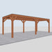 Douglas Overkapping Modern Classic - 730x310cm - linkerzijaanzicht