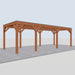 Douglas Overkapping Modern Classic - 775x310cm - linkerzijaanzicht