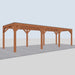 Douglas Overkapping Modern Classic - 890x310cm - linkerzijaanzicht