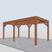 Douglas Overkapping Modern Classic - 545x310cm - rechterzijaanzicht