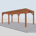 Douglas Overkapping Modern Classic - 610x310cm - rechterzijaanzicht