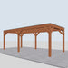 Douglas Overkapping Modern Classic - 665x310cm - rechterzijaanzicht