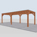 Douglas Overkapping Modern Classic - 730x310cm - rechterzijaanzicht