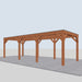 Douglas Overkapping Modern Classic - 785x310cm - rechterzijaanzicht