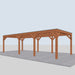 Douglas Overkapping Modern Classic - 850x375cm - rechterzijaanzicht