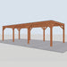Douglas Overkapping Modern Classic - 890x375cm - rechterzijaanzicht