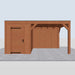 Douglas Overkapping Modern - 485x310cm - vooraanzicht