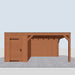 Douglas Overkapping Modern - 555x375cm - vooraanzicht