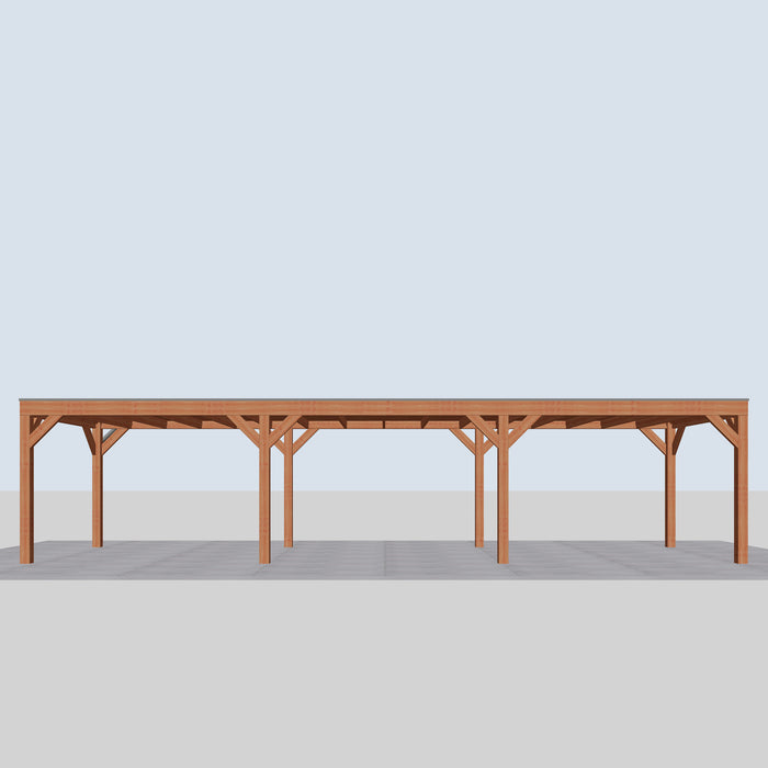 Douglas Overkapping Modern Classic - 1085x310cm - vooraanzicht