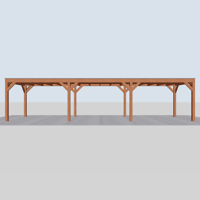 Douglas Overkapping Modern Classic - 1085x310cm - vooraanzicht