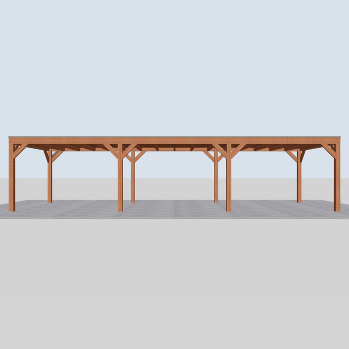 Douglas Overkapping Modern Classic - 1085x375cm - vooraanzicht