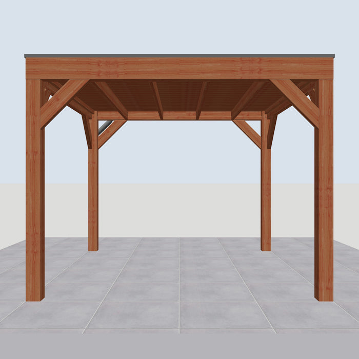 Douglas Overkapping Modern Classic - 310x310cm - vooraanzicht