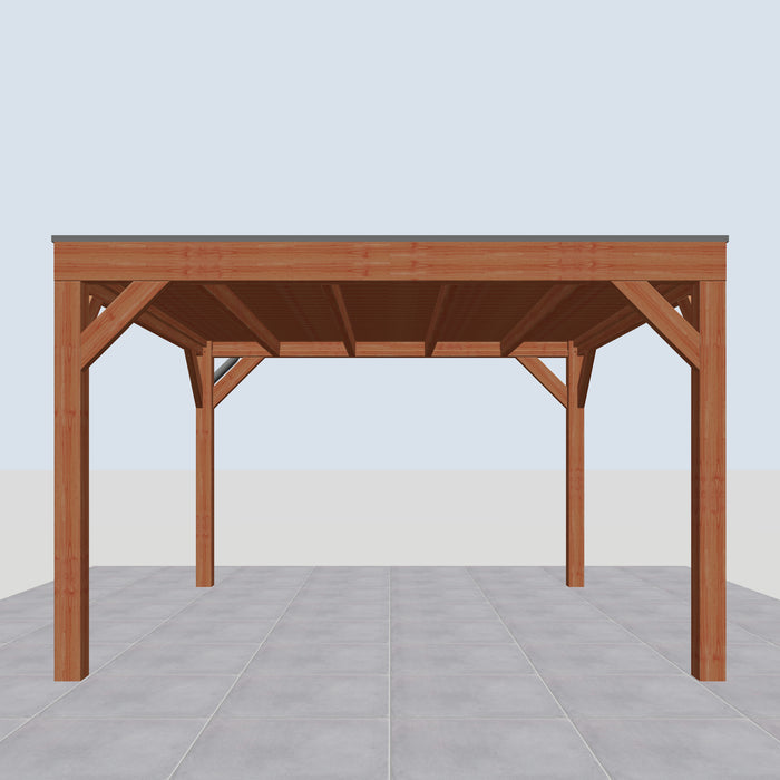 Douglas Overkapping Modern Classic - 375x375cm - vooraanzicht