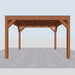 Douglas Overkapping Modern Classic - 375x375cm - vooraanzicht