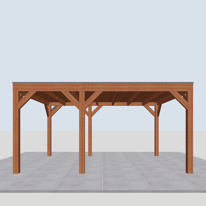 Douglas Overkapping Modern Classic - 485x375cm - vooraanzicht