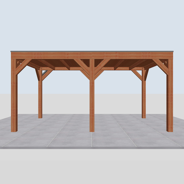 Douglas Overkapping Modern Classic - 495x310cm - vooraanzicht