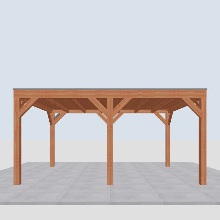 Douglas Overkapping Modern Classic - 495x375cm - vooraanzicht