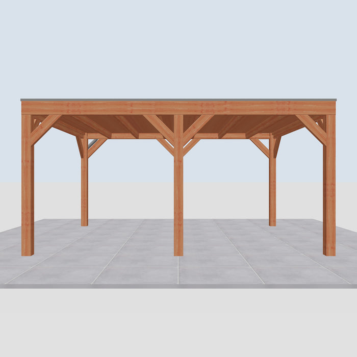 Douglas Overkapping Modern Classic - 495x375cm - vooraanzicht
