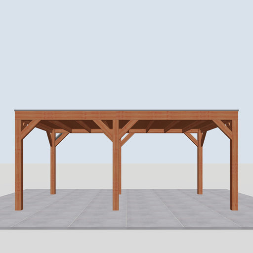Douglas Overkapping Modern Classic - 545x310cm - vooraanzicht