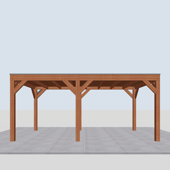 Douglas Overkapping Modern Classic - 545x310cm - vooraanzicht