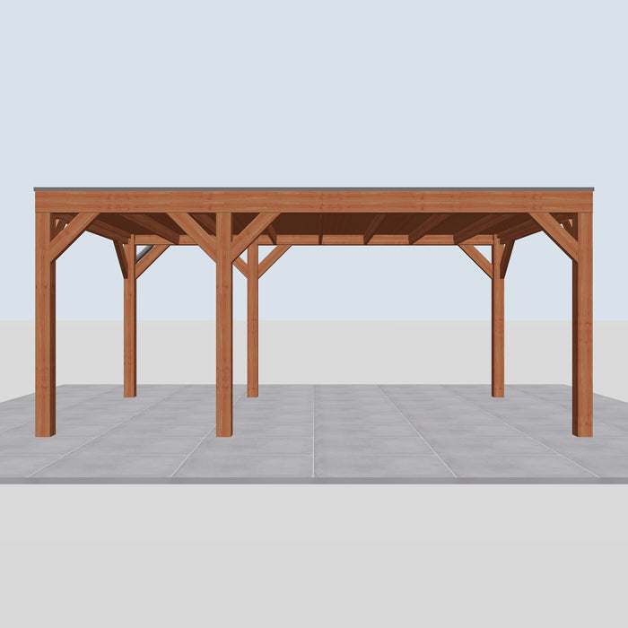 Douglas Overkapping Modern Classic - 555x310cm - vooraanzicht